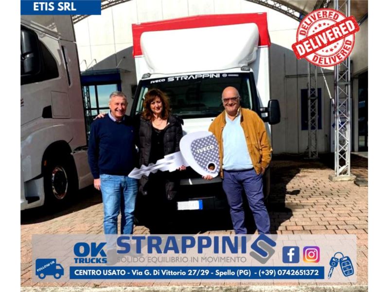 Consegna IVECO Daily Usato a ETIS S.r.l. - Garantito OK TRUCKS 